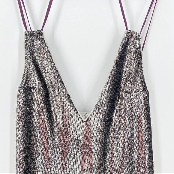 NEW Free People Ay Mama Double Take Sequin Dress - Picture 4 of 11